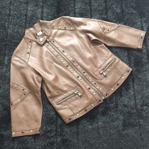 Rizal Boy Leather Jacket